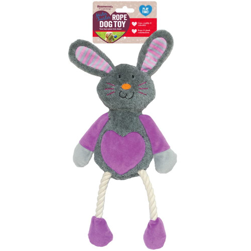 Rosewood Rosewood Ruby Rabbit Dog Toy, multi-colour 2