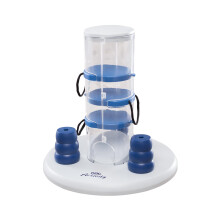 TRIXIE Gambling Tower Strategy Game ? Dog strategy toy with slots and cones ? non-slip ? Level 2 ? Plastic ? ? 25 ? 27 cm ? 32016