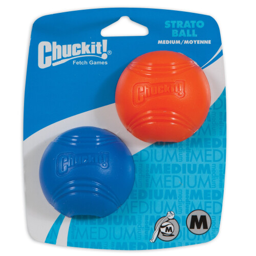 Chuckit! Chuckit! Strato Ball (2 Pack), Medium, assorted colours