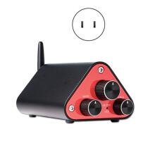 Stereo Amplifier 2CH HiFi Receiver High-Fidelity Sound Compact Design Ideal for Home Audio Systems US PLUG
