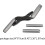 Brick Jointer Tool with Ergonomic Handle Durable Steel for Wall Tile Corner Masonry Work Black 5