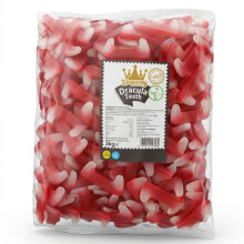 3kg Kingsway Dracula Teeth Jelly Sweets Bulk Bag Retro Vampire Fangs Halloween Party