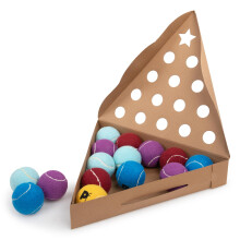 Tennis Ball Christmas Tree Gift For Dogs, 15 Tennis Ball Toys Included (Pack of 1)