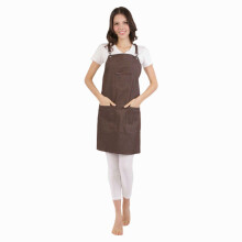 DMI Unisex Barber Apron - Brown