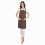 DMI Unisex Barber Apron - Brown 1