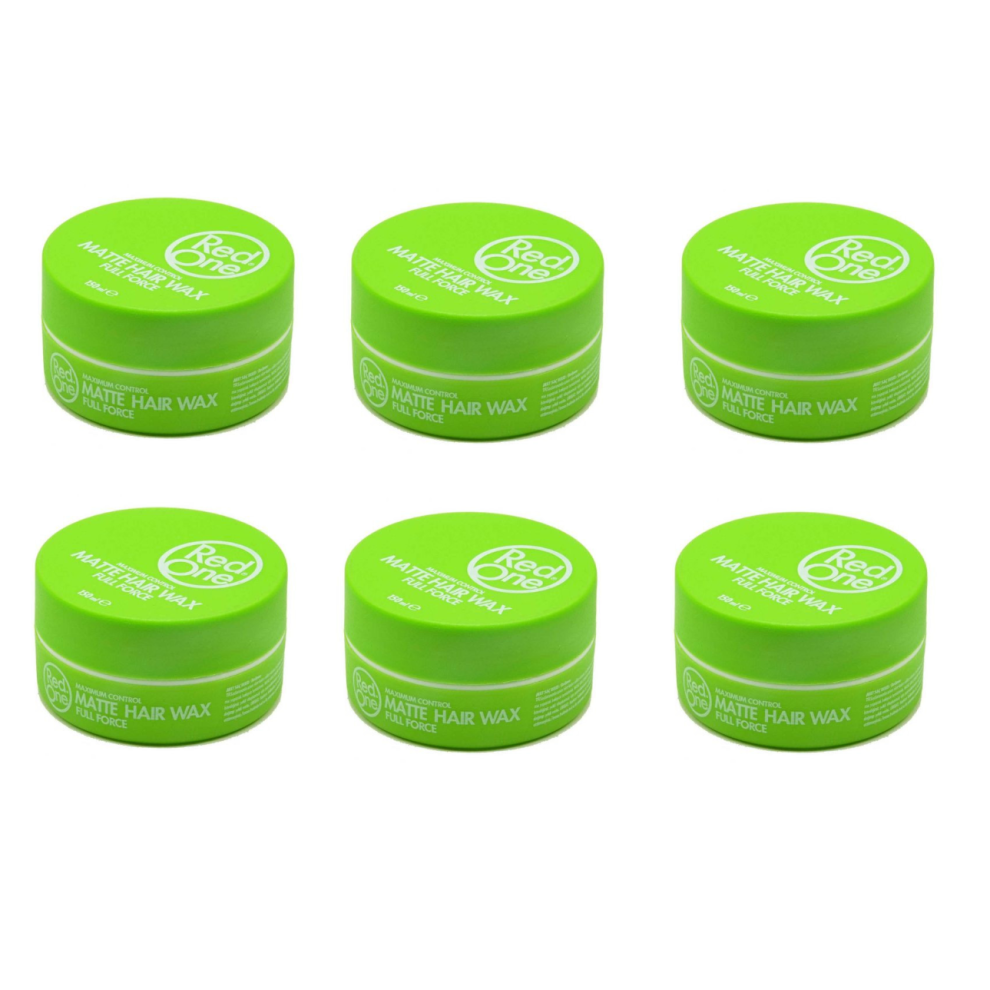 Redone Matte Hair Wax Full Force 150Ml X6 Green