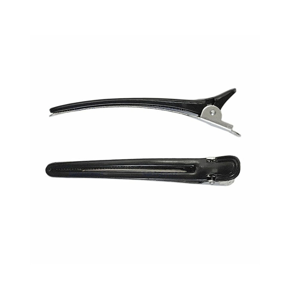 Sibel Unisex Black Sectioning Clips (12)