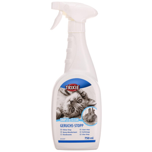 Trixie Simple 'N' Clean Odour Stop, Cat - Small Animal, 750 ML
