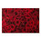 Tableau sur toile Roses rouges 30 x 20 cm 1