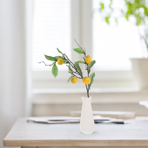 Branches de citron artificielles pour décoration de vase, 1 pièce 2