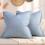 22x22 putetrekk, sett med 2, polyester med flenskant 1