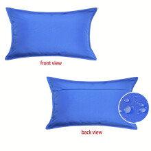 Conjunto de 2 capas de almofada decorativas para jardim, banco ou pátio.