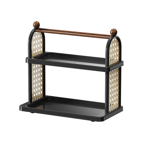 Suporte para canecas e xícaras de chá, preto, 3 níveis 1