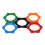 5pcs Anti-rolling Protection Ring for Wireless Handheld Microphone Made of Rubber 2