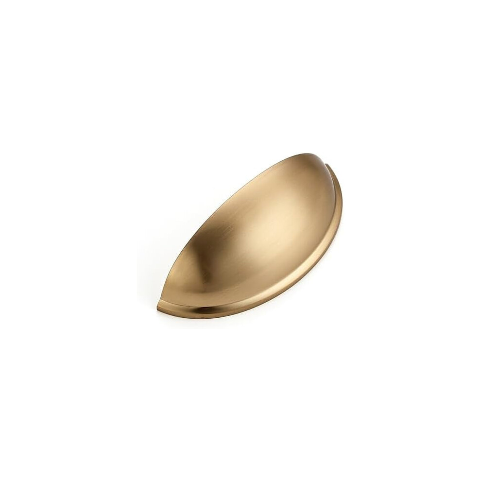 10 Pack 3" Drawer Pulls Champagne Bronze Cabinet Cup Pulls Kitchen Hardware Cabinet Handles Drawer Handles Knobs 3 Inch Hole Center 9180479079194