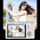 Λευκή κάμερα Selfie με οθόνη Autofocus 1080P HD και επαναφορτιζόμενη μπαταρία για φοιτητές 2