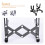1Pcs Violin Folding Bracket for Safe Storage 7.7x6.3x2.4in 7