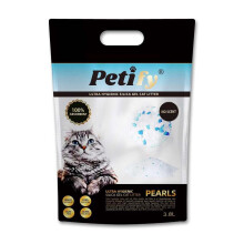 Silica Gel Cat Litter | Silica Crystals | Silica Pearls | 3.8L - 40 days supply | Ultra Hygienic | ECO Friendly | Biodegradable |