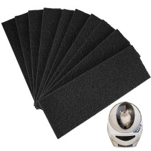 10 Pcs Activated Carbon Filters Compatible with Litter-Robot 3, Litter Box Filter Replacement for Litter-Robot Models to Absorb Odors Control Damp