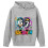 Six Seven6 7Meme Hettegenser Julegenser Barn Avslappet Langermet Printet Hettegenser Pullover for Gutter Grå 5