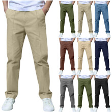 4-13Years Boys And Girls Childrens Sports Cargo Pants Stretch Elastic Waist School Kids Twill Joggers