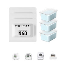 PETKIT Odour Eliminator N60 for PUROBOT ULTRA, PUROBOT Max Pro,PUROBOT Max Pro 2, PUROBOT Crystal Duo Self Cleaning Cat Litter Tray, Odor Control for