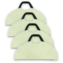 Återanvändbara dammsugarmoppdynor för Shark AI Ultra2-in-1RV2610WD, AV2610WA, RV2410WD, RV2620WD – Mikrofiber våta reservdynor (4 st)