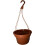 KOBA 12" Large Terra-Cotta Plastic Hanging Basket (5) 1