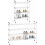 Expandable 4-Tier Metal Shoe Rack – White 1