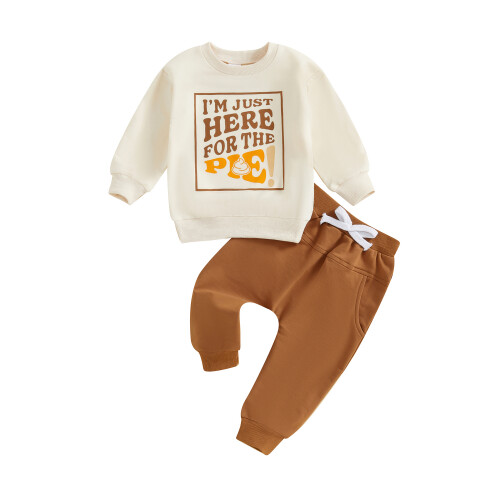 (12-18 Months, Brown) Σετ Ευχαριστιών για και παντελόνι