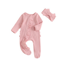 (0-3 Months, Pink) Ensemble d'automne pour 2 pièces.