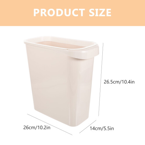 Poubelle rectangulaire pour bureau (1 unité) 1