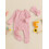 (0-3 Months, Pink) Ensemble 2 pièces bandeau nœud. 4