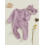 (0-3 Months, Purple) Ensemble d'automne pour 2 pièces. 4
