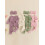 (0-3 Months, Pink) Ensemble 2 pièces bandeau nœud. 3