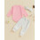 (0-3 Months, Pink) Conjunto de otoño 3 piezas. 5