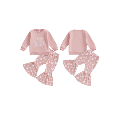(4-5 Years, Pink) Podzimní oblečení pro roztomilá sada. 1