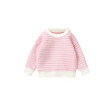 (2-3 Years, Pink) Batolecí dívčí podzimní pletený top