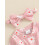 (6-12 Months, Pink) Dívčí overal s s čelenkou 7