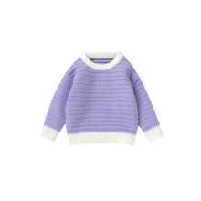 (18-24 Months, Purple) Batolecí dívčí podzimní pletený top
