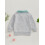 (18-24 Months, Dark Grey) Φούτερ με κέντημα για νήπια 6