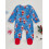 (0-3 Months, Blue) Rompertje voor pasgeboren hals, jumpsuit 5