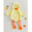 (18-24 Months, Yellow) Dětský fleecový overal boty, kachnička 3