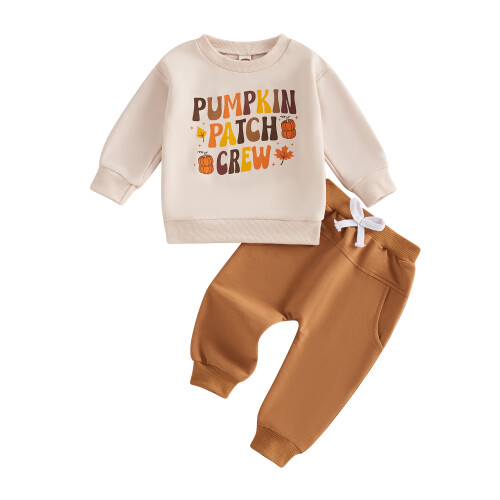 (12-18 Months, Beige) Σετ βρεφικών παντελονιών κορίτσια αγόρια