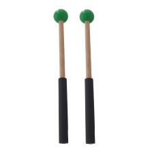 Rubber Mallet Drum Sticks 8 Inch Anti-Slip Percussion