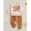 (12-18 Months, Beige) Σετ βρεφικών παντελονιών κορίτσια αγόρια 5