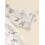 (2-3 Years, White) Kinder-Pyjama-Set für Mädchen elastischem Bund 6