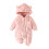(9-12 Months, Pink) Macacão de inverno da moda. 1