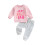 (12-18M, GRAY) Éadaí Breithlá do 2 phíosa 1