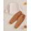 (12-18 Months, Beige) Σετ βρεφικών παντελονιών κορίτσια αγόρια 6
